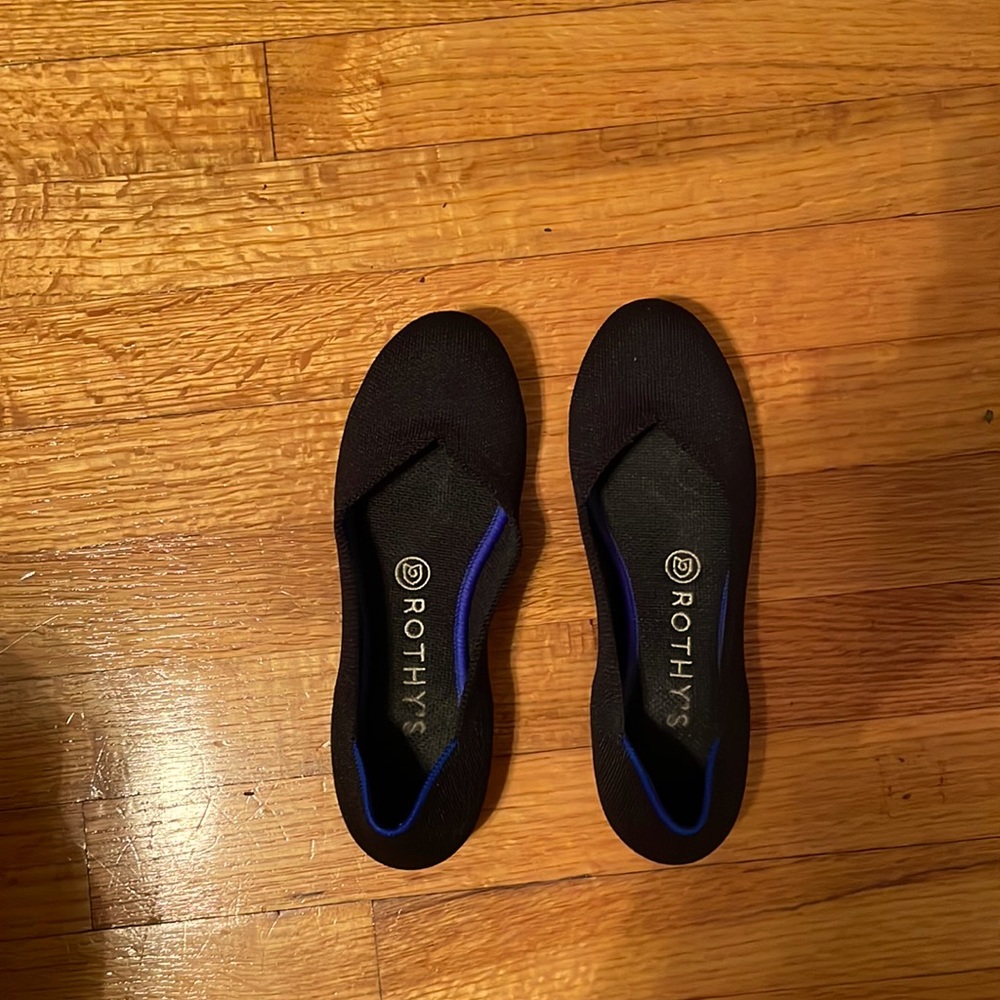 Rothy’s black flats size 7